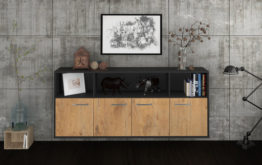 Sideboard Columbia, Eiche Front (180x79x35cm) - Stil.Zeit Möbel GmbH