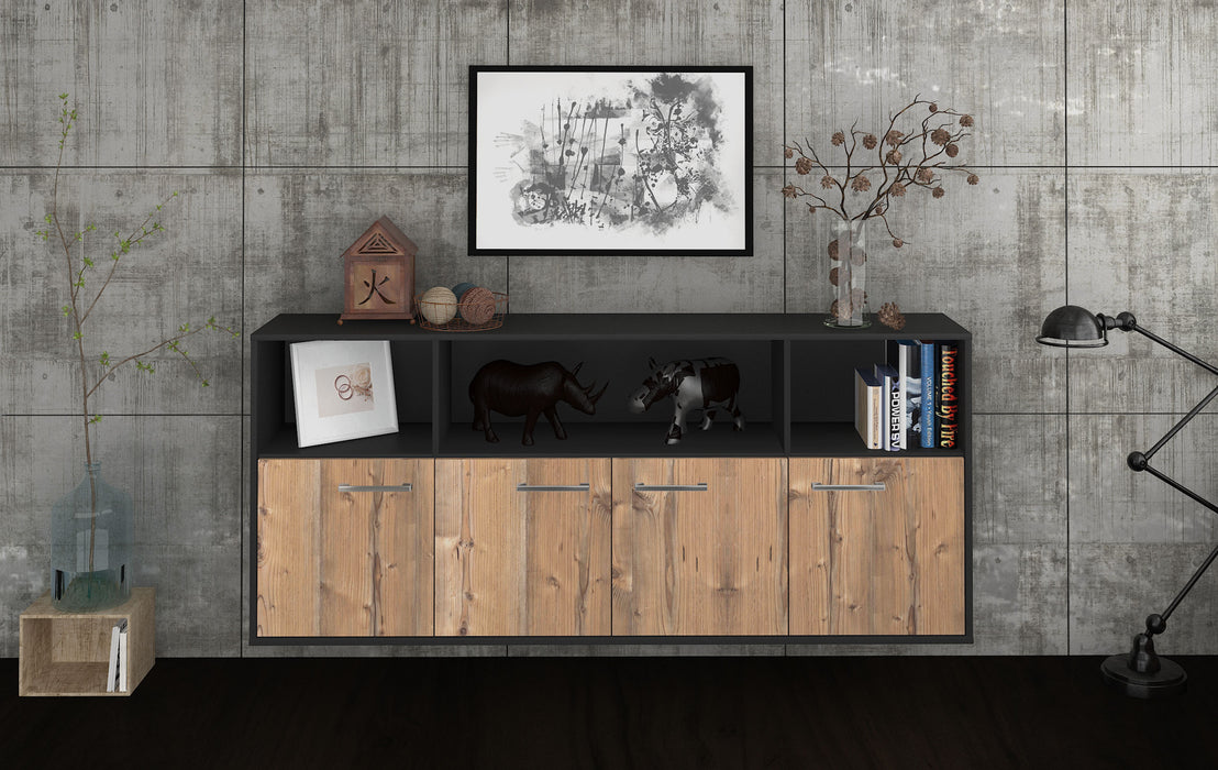 Sideboard Columbia, Pinie Front (180x79x35cm) - Stil.Zeit Möbel GmbH