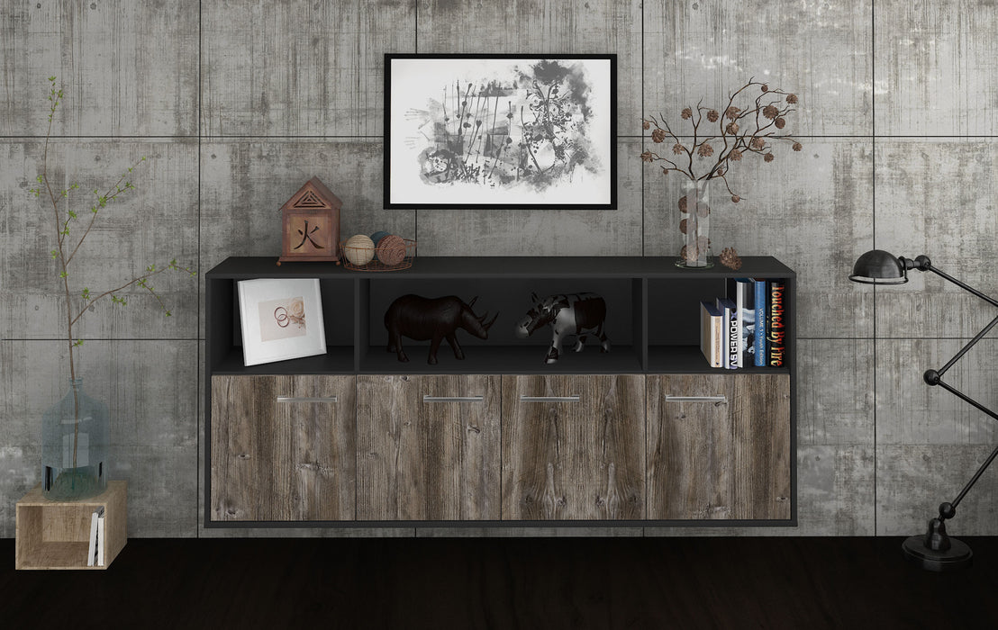 Sideboard Columbia, Treibholz Front (180x79x35cm) - Stil.Zeit Möbel GmbH