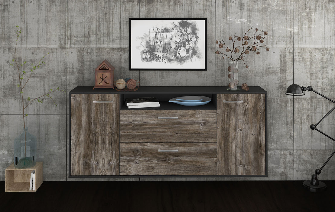 Sideboard Thousand Oaks, Treibholz Front (180x79x35cm) - Stil.Zeit Möbel GmbH