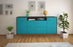 Sideboard Thousand Oaks, Tuerkis Front (180x79x35cm) - Stil.Zeit Möbel GmbH