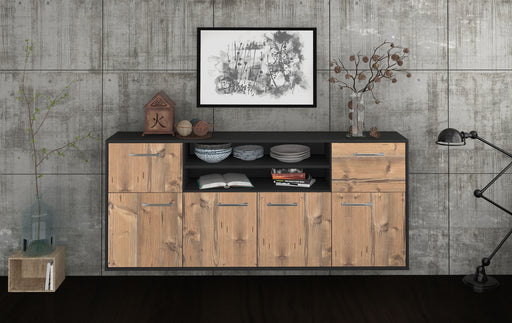 Sideboard Topeka, Pinie Front (180x79x35cm) - Stil.Zeit Möbel GmbH