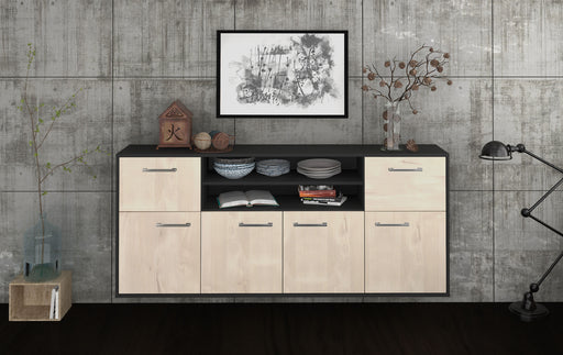 Sideboard Topeka, Zeder Front (180x79x35cm) - Stil.Zeit Möbel GmbH