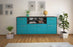 Sideboard Topeka, Tuerkis Front (180x79x35cm) - Stil.Zeit Möbel GmbH