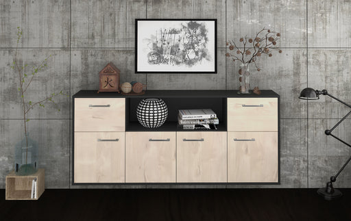 Sideboard West Valley City, Zeder Front (180x79x35cm) - Stil.Zeit Möbel GmbH