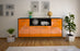 Sideboard West Valley City, Orange Front (180x79x35cm) - Stil.Zeit Möbel GmbH