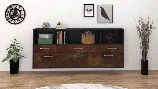 Sideboard Cary, Rost Front (180x79x35cm) - Stil.Zeit Möbel GmbH