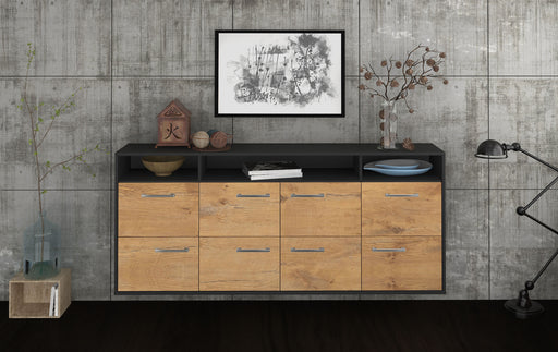 Sideboard Concord, Eiche Front (180x79x35cm) - Stil.Zeit Möbel GmbH