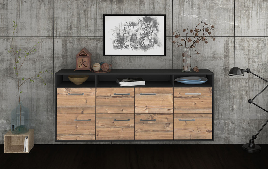 Sideboard Concord, Pinie Front (180x79x35cm) - Stil.Zeit Möbel GmbH