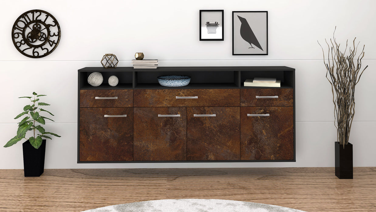 Sideboard Simi Valley, Rost Front (180x79x35cm) - Stil.Zeit Möbel GmbH