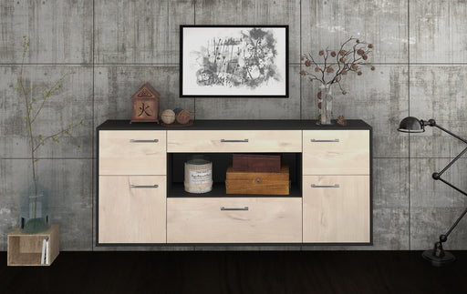 Sideboard Visalia, Zeder Front (180x79x35cm) - Stil.Zeit Möbel GmbH