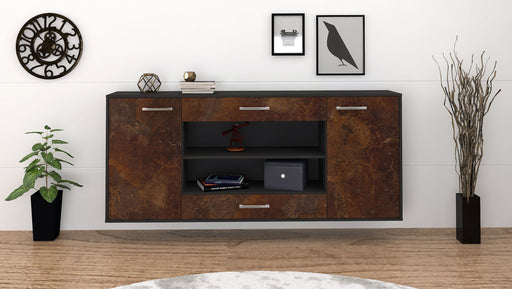 Sideboard Olathe, Rost Front (180x79x35cm) - Stil.Zeit Möbel GmbH