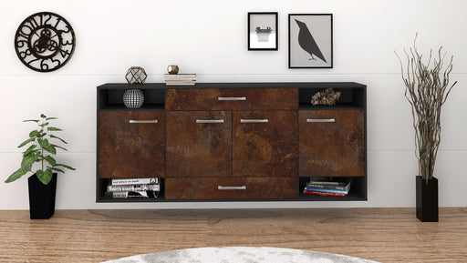 Sideboard Evansville, Rost Front (180x79x35cm) - Stil.Zeit Möbel GmbH