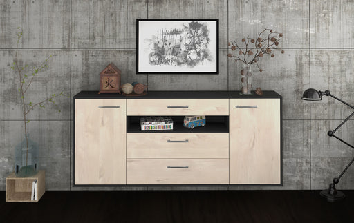 Sideboard Vallejo, Zeder Front (180x79x35cm) - Stil.Zeit Möbel GmbH