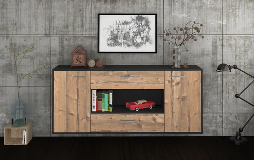 Sideboard Denton, Pinie Front (180x79x35cm) - Stil.Zeit Möbel GmbH