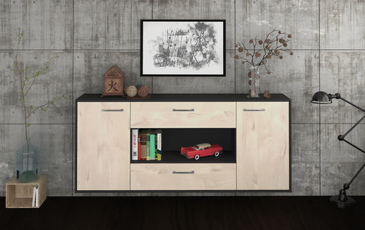 Sideboard Denton, Zeder Front (180x79x35cm) - Stil.Zeit Möbel GmbH