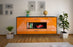 Sideboard Denton, Orange Front (180x79x35cm) - Stil.Zeit Möbel GmbH