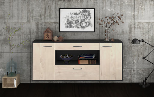 Sideboard Ann Arbor, Zeder Front (180x79x35cm) - Stil.Zeit Möbel GmbH