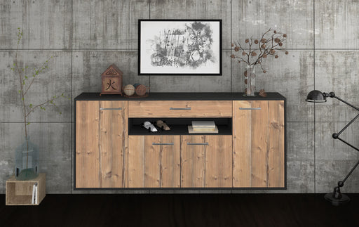 Sideboard Lansing, Pinie Front (180x79x35cm) - Stil.Zeit Möbel GmbH