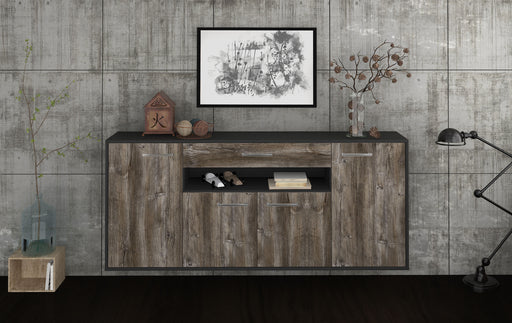 Sideboard Lansing, Treibholz Front (180x79x35cm) - Stil.Zeit Möbel GmbH