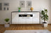 Sideboard Lansing, Weiß Front (180x79x35cm) - Stil.Zeit Möbel GmbH