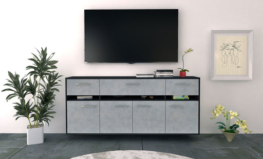 Sideboard Gainesville, Beton Front (180x79x35cm) - Stil.Zeit Möbel GmbH