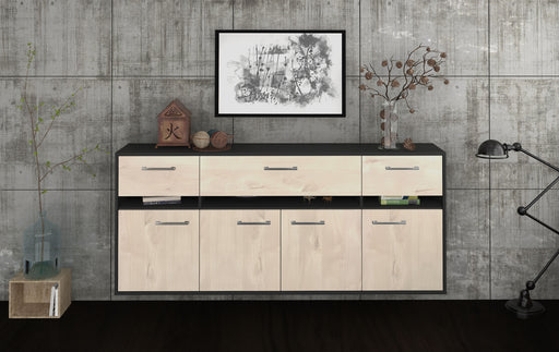 Sideboard Gainesville, Zeder Front (180x79x35cm) - Stil.Zeit Möbel GmbH