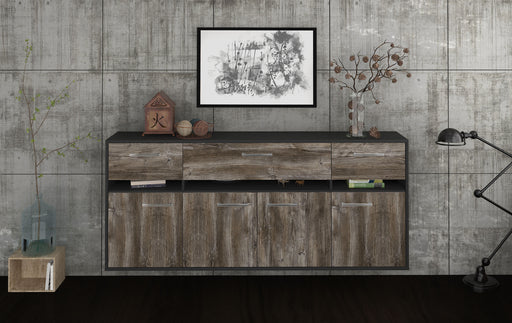 Sideboard Gainesville, Treibholz Front (180x79x35cm) - Stil.Zeit Möbel GmbH