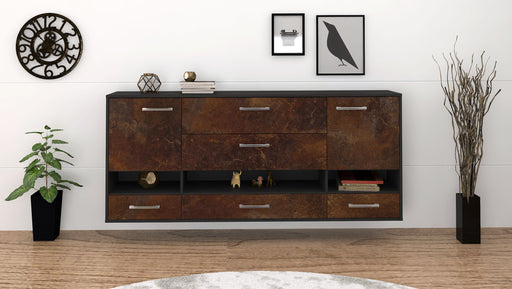 Sideboard Lafayette, Rost Front (180x79x35cm) - Stil.Zeit Möbel GmbH