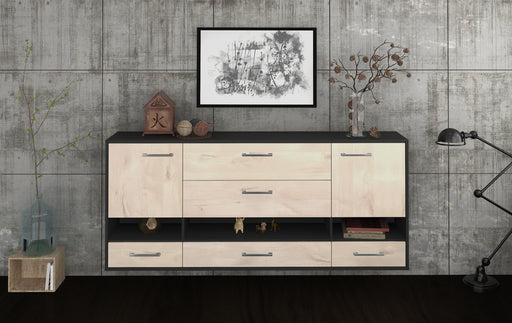 Sideboard Lafayette, Zeder Front (180x79x35cm) - Stil.Zeit Möbel GmbH