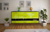 Sideboard Lafayette, Gruen Front (180x79x35cm) - Stil.Zeit Möbel GmbH