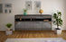 Sideboard Inglewood, Grau Front (180x79x35cm) - Stil.Zeit Möbel GmbH