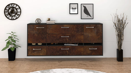 Sideboard Athens, Rost Front (180x79x35cm) - Stil.Zeit Möbel GmbH