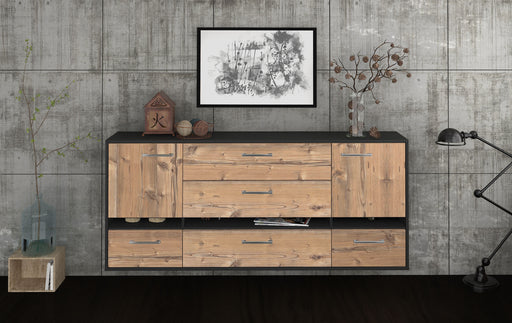 Sideboard Athens, Pinie Front (180x79x35cm) - Stil.Zeit Möbel GmbH