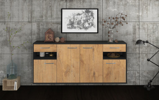 Sideboard Killeen, Eiche Front (180x79x35cm) - Stil.Zeit Möbel GmbH