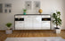 Sideboard Killeen, Weiß Front (180x79x35cm) - Stil.Zeit Möbel GmbH