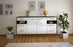 Sideboard Thornton, Weiß Front (180x79x35cm) - Stil.Zeit Möbel GmbH