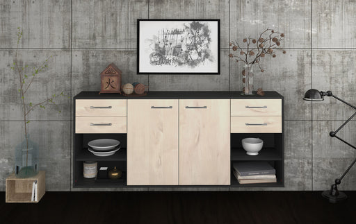 Sideboard Independence, Zeder Front (180x79x35cm) - Stil.Zeit Möbel GmbH