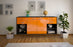 Sideboard Independence, Orange Front (180x79x35cm) - Stil.Zeit Möbel GmbH