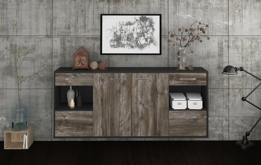 Sideboard Charleston, Treibholz Front (180x79x35cm) - Stil.Zeit Möbel GmbH