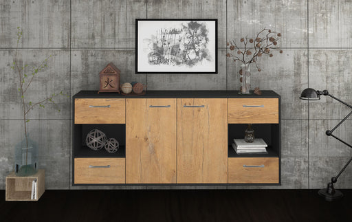 Sideboard Santa Clara, Eiche Front (180x79x35cm) - Stil.Zeit Möbel GmbH