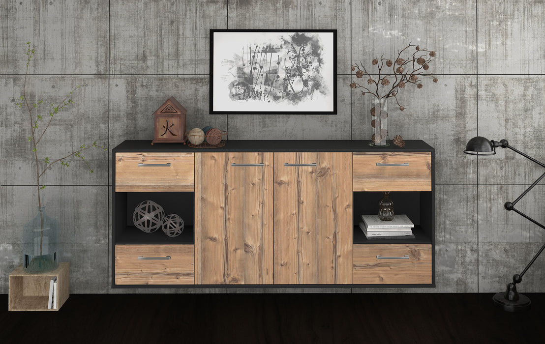 Sideboard Santa Clara, Pinie Front (180x79x35cm) - Stil.Zeit Möbel GmbH