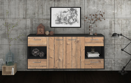 Sideboard Santa Clara, Pinie Front (180x79x35cm) - Stil.Zeit Möbel GmbH