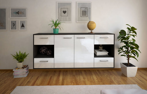 Sideboard Santa Clara, Weiß Front (180x79x35cm) - Stil.Zeit Möbel GmbH