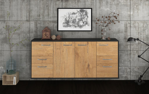 Sideboard Beaumont, Eiche Front (180x79x35cm) - Stil.Zeit Möbel GmbH