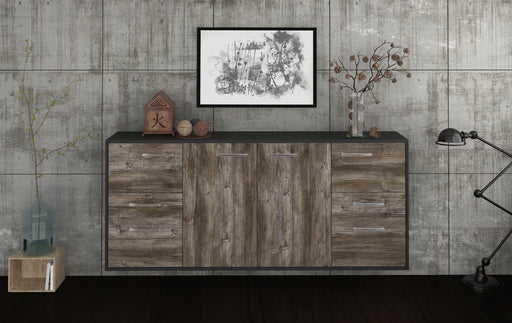 Sideboard Beaumont, Treibholz Front (180x79x35cm) - Stil.Zeit Möbel GmbH