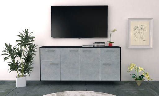 Sideboard Costa Mesa, Beton Front (180x79x35cm) - Stil.Zeit Möbel GmbH