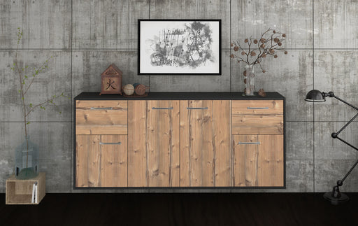 Sideboard Costa Mesa, Pinie Front (180x79x35cm) - Stil.Zeit Möbel GmbH