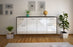 Sideboard Costa Mesa, Weiß Front (180x79x35cm) - Stil.Zeit Möbel GmbH