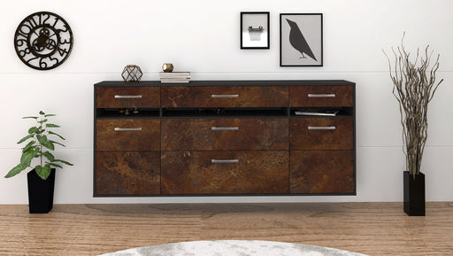 Sideboard Manchester, Rost Front (180x79x35cm) - Stil.Zeit Möbel GmbH